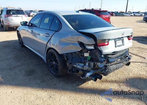 2023 BMW M340I из США, поврежденный, VIN 3MW49FS07P8D08917